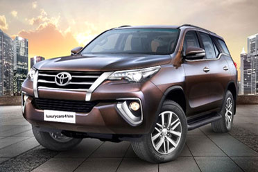 Toyota Fortuner Luxury Car Rental India